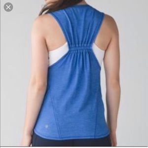 Lululemon gathered back muscle tank Size 6